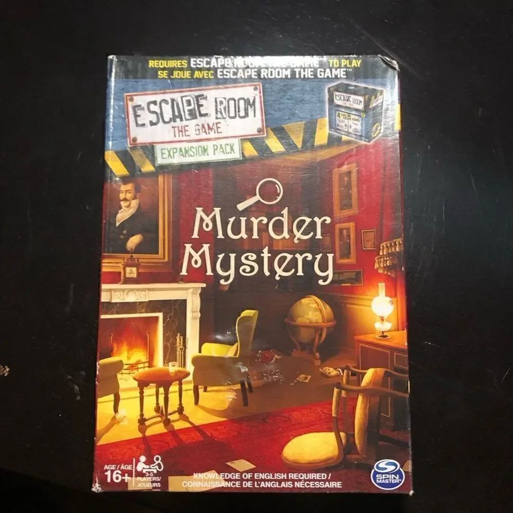 Escape Room Murder Mystery Expansion Pack New